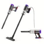 Corded Handheld Vacuum Cleaner. Portable Stick Small Vacuum. Powerful Suction And Lightweight. For Hardwoods Pet Hair Carpets Staircases And Sofas