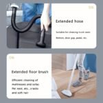 Ultra-Quiet Handheld Vacuum Cleaner With Powerful Suction For Home. Car. And Trailer Use - Image 8