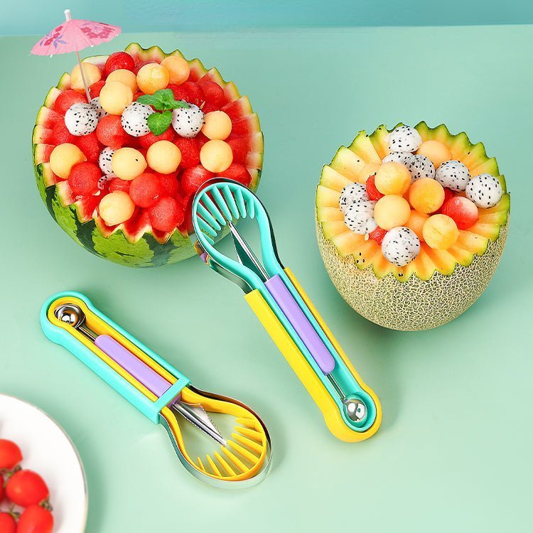 08eface8aa66794de96ca4791409aaee.jpg 3-in-1 Fruit Baller Scoop Fruit Carving Tools - Image 1