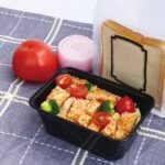 30u002F50pcs. 26oz Plastic Black Boxs With Lids. Rectangular Food Storage Containers With Covers. BPA Free. Stackable Leakproof Bento Boxes. Microwaveable Safe Food Containers. Kitchen Gadgets. Kitchen Accessories. Home Kitchen Items - Image 6