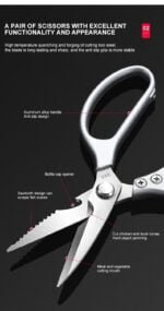 Multi-Function Kitchen Scissors - Image 9