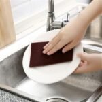 3pcs. Magic Cleaning Sponge - Erase Stains and Grime with Carborundum Sponge - Perfect for Kitchen. Dishes. and Household Cleaning - Easy to Use and Effective Cleaner Tool - Image 7