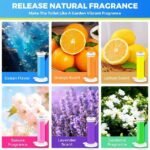 6pcs. Toilet Cleaning Gel. Flower Stamp Toilet Gel. Flower Scented Toilet Deodorant Gel. Toilet Bowl Cleaner. Odor Removal Gel. Bathroom Air Freshener. Suitable For Toilet. Bathroom. Cleaning Supplies - Image 9