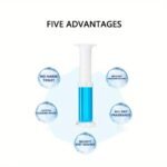 6pcs. Toilet Cleaning Gel. Flower Stamp Toilet Gel. Flower Scented Toilet Deodorant Gel. Toilet Bowl Cleaner. Odor Removal Gel. Bathroom Air Freshener. Suitable For Toilet. Bathroom. Cleaning Supplies - Image 5