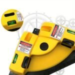 1pc High Precision Laser Level With 90 Degree Vertical Horizontal Line Projection For Accurate Right Angle Measurement Tools - Image 4