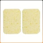 10pcs. Natural High-density Wood Pulp Dishcloth. Cleaning Sponge. Scouring Pad For Household Cleaning. Dishwashing Sponge. Premium Kitchen Sponge. Durable Non-scratch Sponge Wipe. Super Absorbent. Cleaning Supplies. Cleaning Tool