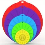 5-Piece Set Multi-Size Silicone Lids - Image 7