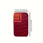 1pc Cobblestone Pattern Bath Rug. Soft Non-Slip Quick Dry Bath Mat. Water Absorbent Shower Carpet For home. Bathroom Accessories. Bathroom Decor. Bathroom decorations. kitchen Area Rugs. Laundry. bedrooom. shower. indoor mat - Image 26