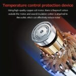 1pc. 110V Vacuum Cleaner 18KPA Wet And Dry 600W High Power Vacuum Cleaner. Portable Household Low Noise Handheld Vacuum For Pet Hair. Hard Floor And Carpet. Four-in-one Lightweight Handheld Rod Vacuum Cleaner - Image 9