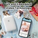 Mini HD Wireless Portable Photo Printer. Mobile Phone Wireless Connection. Color HD Restoration. Compatible With IOSu002FAndroid Devices. ZINK Printing Technology. Easy To Carry. - Image 3