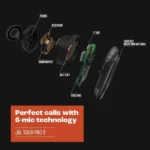 JBL Tour Pro 2 (Black) – True Wireless Noise Cancelling Earbuds. Small - Image 4