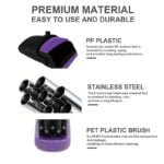 1set. Broom And Dustpan Set. Upright Purple Dustpan Broom. 51 - Image 7