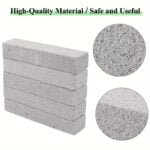 10u002F25pcs. Pumice Stone Stick. Toilet Bowl Cleaning Stick. Scouring Stick. To Remove Limescale Stain. Hard Water Rings And Calcium Buildup. Iron Rust Remover. For Toilet. Bathroom. Kitchen. Grills. Tile. Cleaning Supplies. Cleaning Tool - Image 2