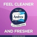 Andrex Classic Clean Mega Toilet Roll 9 per pac - Image 2