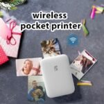 Mini HD Wireless Portable Photo Printer. Mobile Phone Wireless Connection. Color HD Restoration. Compatible With IOSu002FAndroid Devices. ZINK Printing Technology. Easy To Carry. - Image 4