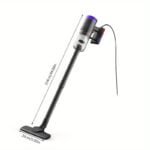 Corded Handheld Vacuum Cleaner. Portable Stick Small Vacuum. Powerful Suction And Lightweight. For Hardwoods Pet Hair Carpets Staircases And Sofas - Image 6