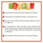 50pcs Non-Stick Air Fryer Liners – Square Paper Liners For Baking. Roasting. And Microwave Cooking – Easy Cleanup And Healthier Cooking For Hotelu002FCommercial - Image 12