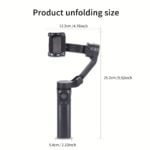 Desiontal Foldable Gimbal Stabilizer For Smartphone 3-Axis Phone Gimbal For Android And IPhone Stabilizer For Video Recording With 360 Rotation - Image 6
