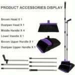 1set. Broom And Dustpan Set. Upright Purple Dustpan Broom. 51 - Image 10
