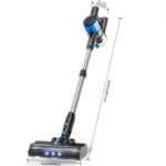 1pc. Cordless Vacuum Cleaner. Powerful Suction Stick Vacuum With LED Display. 3 Suction Modes. Anti-Tangle Lightweight Vacuum Cleaner For Home. Hardwood Floor. Carpets. Pet Hair - Image 2