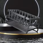 1pc Sink Caddy. Sponge Drain Rack With Dishcloth Holder. Stainless Steel Sink Storage Rack For Sponge Dish Soap Dishcloth Brushes Rags. Kitchen Countertop Organizer. Kitchen Accessories - Image 5