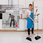 1set. Broom And Dustpan Set. Upright Purple Dustpan Broom. 51 - Image 5