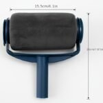 1pc Polyester Paint Roller Brush Kit With Roller. Handle And Extension Bar - Self-Priming Large Roller Set For Wall. Oil Paint. Latex And Wall Paints - Image 2