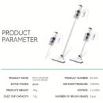 Powerful Corded Handheld Vacuum Cleaner - Perfect For Bedrooms. Living Rooms. Floors & Carpets! - Image 10