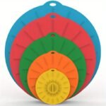 5-Piece Set Multi-Size Silicone Lids - Image 6