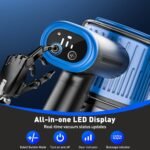 1pc. Cordless Vacuum Cleaner. Powerful Suction Stick Vacuum With LED Display. 3 Suction Modes. Anti-Tangle Lightweight Vacuum Cleaner For Home. Hardwood Floor. Carpets. Pet Hair - Image 7