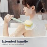 🔥HOT SALE -Double-sided Soft Nylon Shower Brush - Image 2