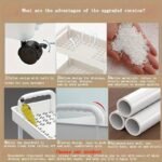 1pc Small Stroller Rack. Kitchen Floor Storage Rack. Living Room Bedroom Bedside Multi-layer Storage Rack With Wheels. Snack Car - Image 8