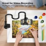 Gooseneck Cell Phone Holder. Universal 360 Flexible Phone Stand Lazy Bracket Mount Long Arms Clamp For Phone 13 Pro Xs Max XR X 8 7 6 6s Plus And Other 3.5~6.7 Device. - Image 3