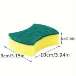 12u002F24pcs. Multifunctional Cleaning Sponge. Double-Sided Scouring Pad For Household Cleaning. Dishwashing Sponge. Premium Kitchen Sponge. Durable Non-scratch Sponge Wipe. Super Absorbent. Cleaning Supplies. Cleaning Tool. Christmas Gift - Image 5