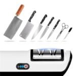 1pc Fully Automatic Electric Knife Sharpener - Fast and Efficient Kitchen Gadget for Sharpening Knives - Image 6