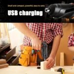 48pcs Cordless Electric Screwdriver Kit. Household Small Electric Drill Driver. Rechargeable Multifunctional Set - Image 9