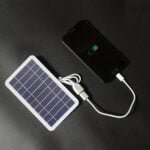 1pc Solar Portable Charging Panel Outdoor Waterproof Solar USB Charger Is Suitable For Outdoor Travel And Camping. Mobile Power. Mobile Phone Charging Bank. Flashlight. Fan - Image 3