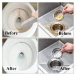 10u002F25pcs. Pumice Stone Stick. Toilet Bowl Cleaning Stick. Scouring Stick. To Remove Limescale Stain. Hard Water Rings And Calcium Buildup. Iron Rust Remover. For Toilet. Bathroom. Kitchen. Grills. Tile. Cleaning Supplies. Cleaning Tool - Image 4