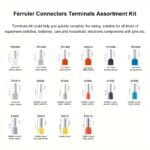 1pc Self-adjusting Ratcheting Square Crimping Tool For Awg28-5 (0.08-16mm). Wire Crimper With 1000pcs Tube Terminals Set. Electrical Wire Connector Tools Kit. 8.5 Inchu002F207mm - Image 8