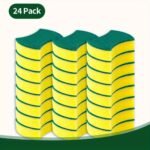 12u002F24pcs. Multifunctional Cleaning Sponge. Double-Sided Scouring Pad For Household Cleaning. Dishwashing Sponge. Premium Kitchen Sponge. Durable Non-scratch Sponge Wipe. Super Absorbent. Cleaning Supplies. Cleaning Tool. Christmas Gift - Image 3