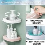 Rotatable Punch-free Storage Rack - Image 3