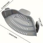 Adjustable Silicone Clip-On Strainer - Image 6