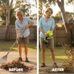 Ultra-Light Cordless Leaf Blower – Clear Leaves Fast, Anywhere - 2X Free Batteries Included - Image 4