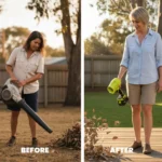 Ultra-Light Cordless Leaf Blower – Clear Leaves Fast, Anywhere - 2X Free Batteries Included - Image 5