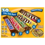 【New user benefits】M&M’s, Snickers and More Chocolate Candy Bars, Variety Pack, 30-count - Image 5