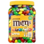M&M’s Chocolate Candy, Peanut, 62 oz Jar