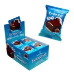 Chocolate Cookie Monster, 12 Count Prime Bites Protein Brownie with 19g Protein and 5g Collagen
