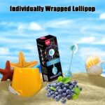 AMOS Music Lollipop Suckers Sugar Free(Strawberry Blueberry Watermelon), Perfect Party Favor Gift Audio Singing Lollipop Individually Wrapped, Novelty Gift Snack. - Image 4